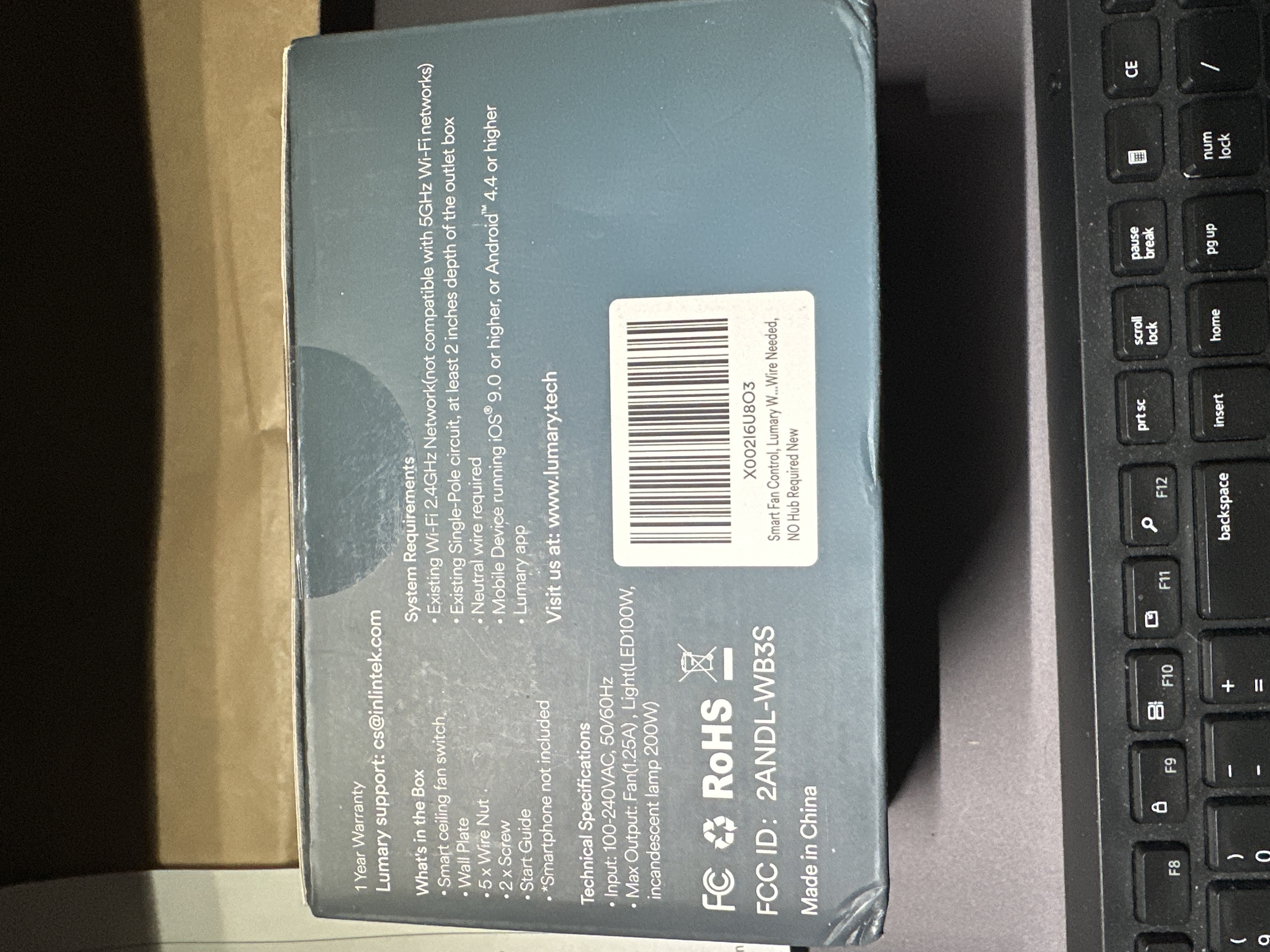 SMART Wi-Fi 4 SPEED CEILING FAN SWITCH — photo 4