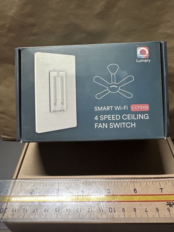 Lumary Smart Wi-Fi Ceiling Fan Switch (NEW)