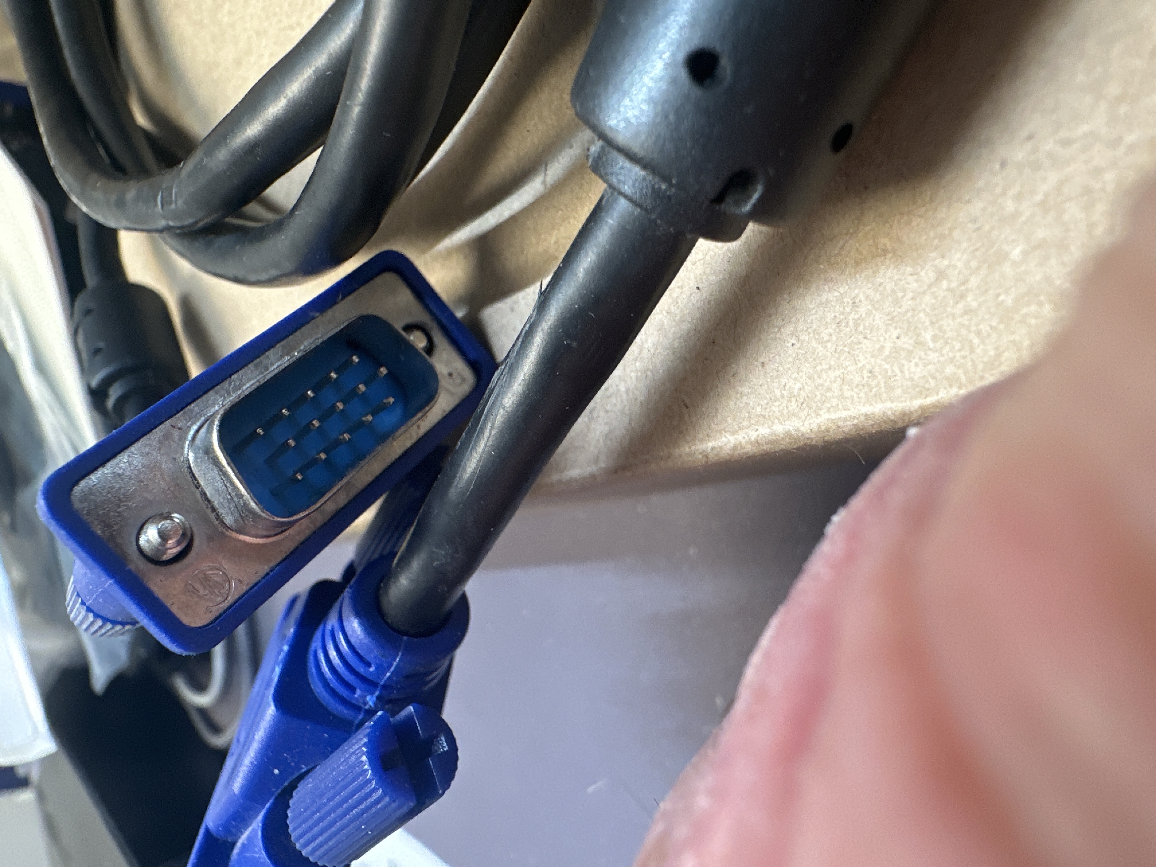 Dell 5FT 15-PIN HD VGA SVGA D-SUB Male to Monitor Video Cable — photo 1