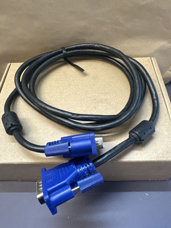 Dell 5FT 15-PIN HD VGA SVGA D-SUB Male to Monitor Video Cable