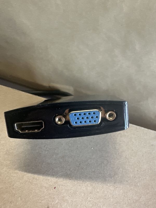 UGreen Mini Display Port to HDMI &amp; VGA Dual Converter Premium ABS Case (Black) (10439)