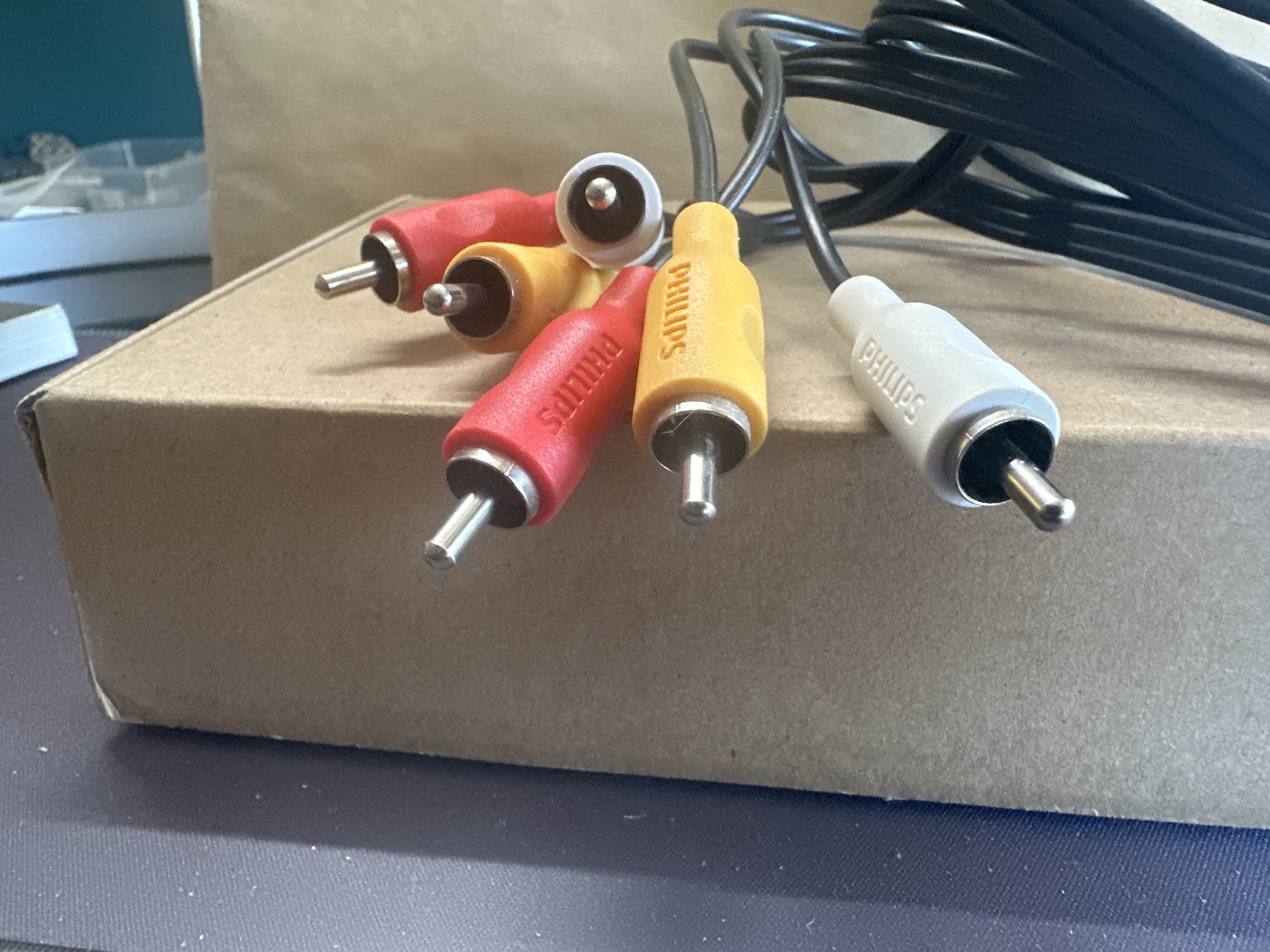 Philips Audio/Video RCA Cable ~12 Foot — photo 1