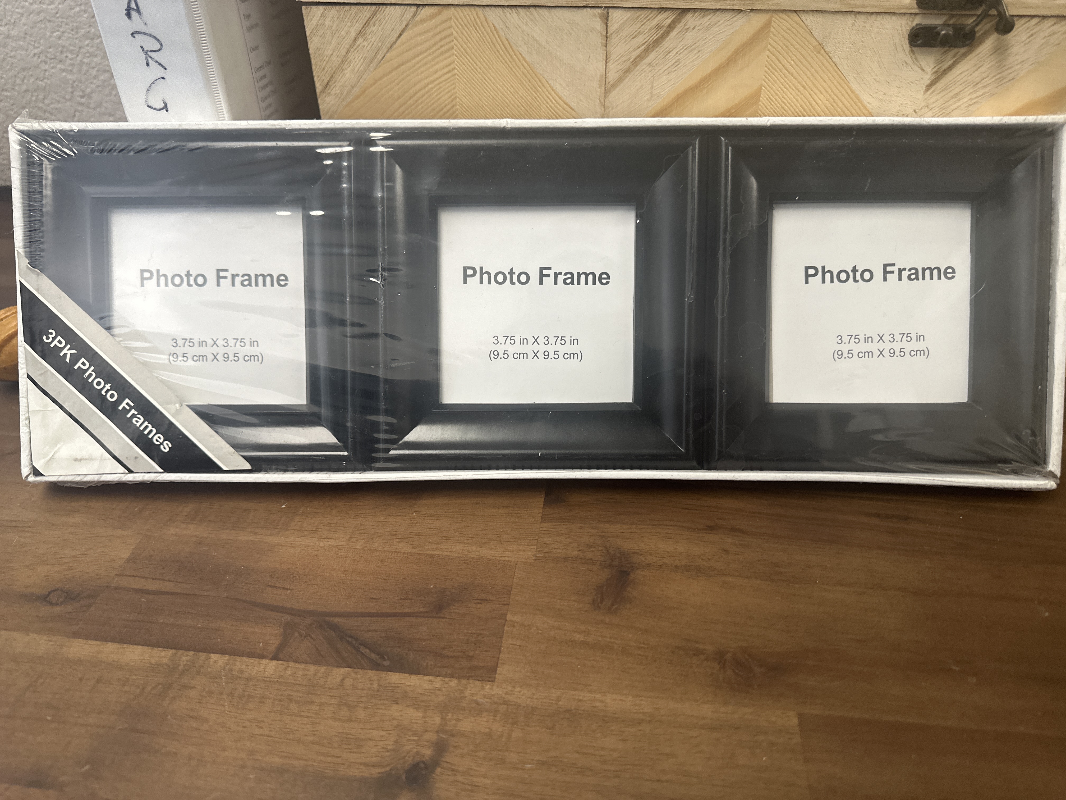 3PK Photo Frames3.75 in X 3.75 in  (NEW)