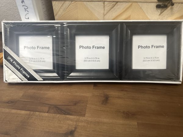 3PK Photo Frames3.75 in X 3.75 in  (NEW)