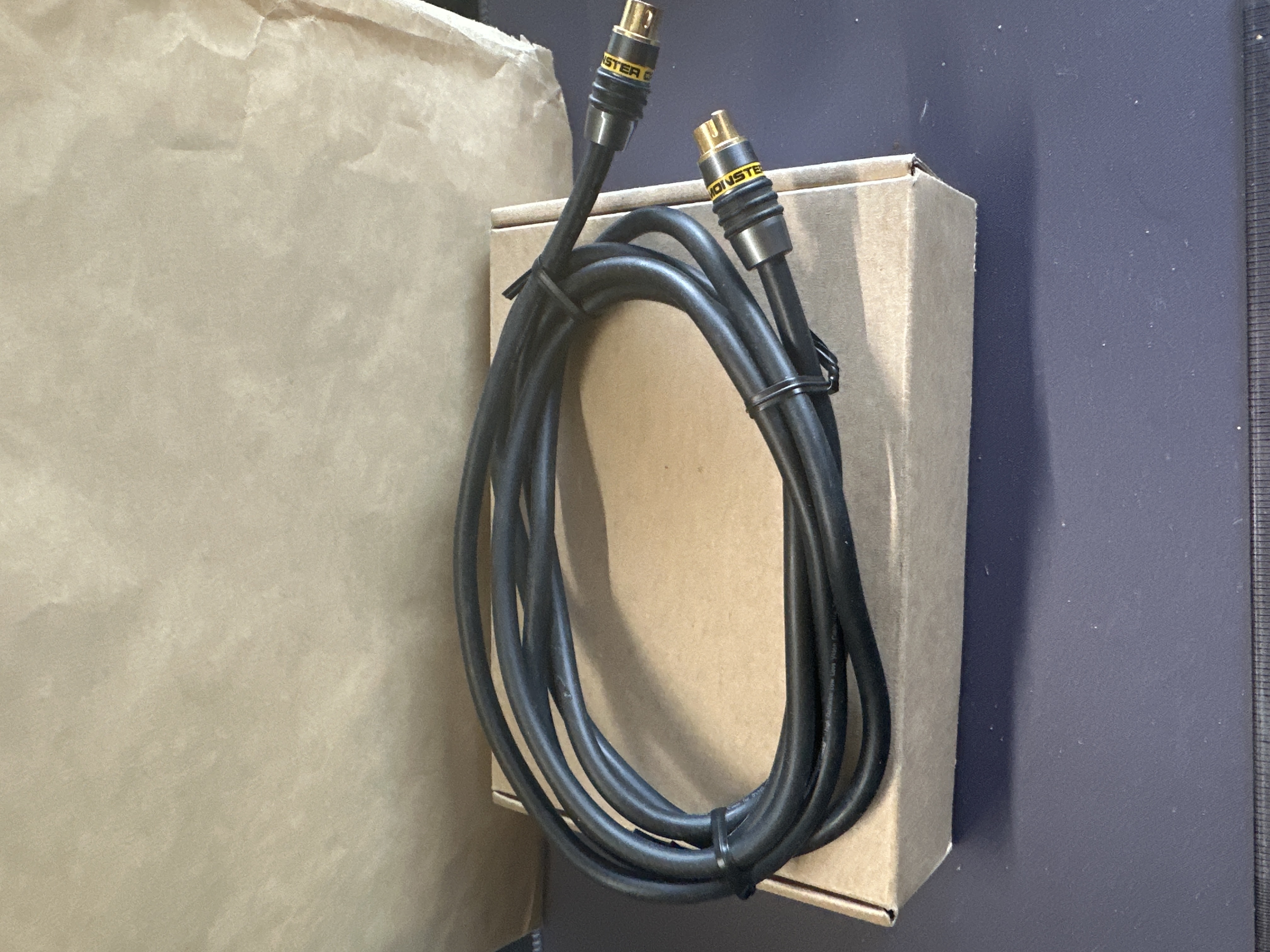 Monster Cable High Definition Low Loss Video Cable For SVHS Hi8 ED Beta Formats ~6.5ft (2M) — photo 2