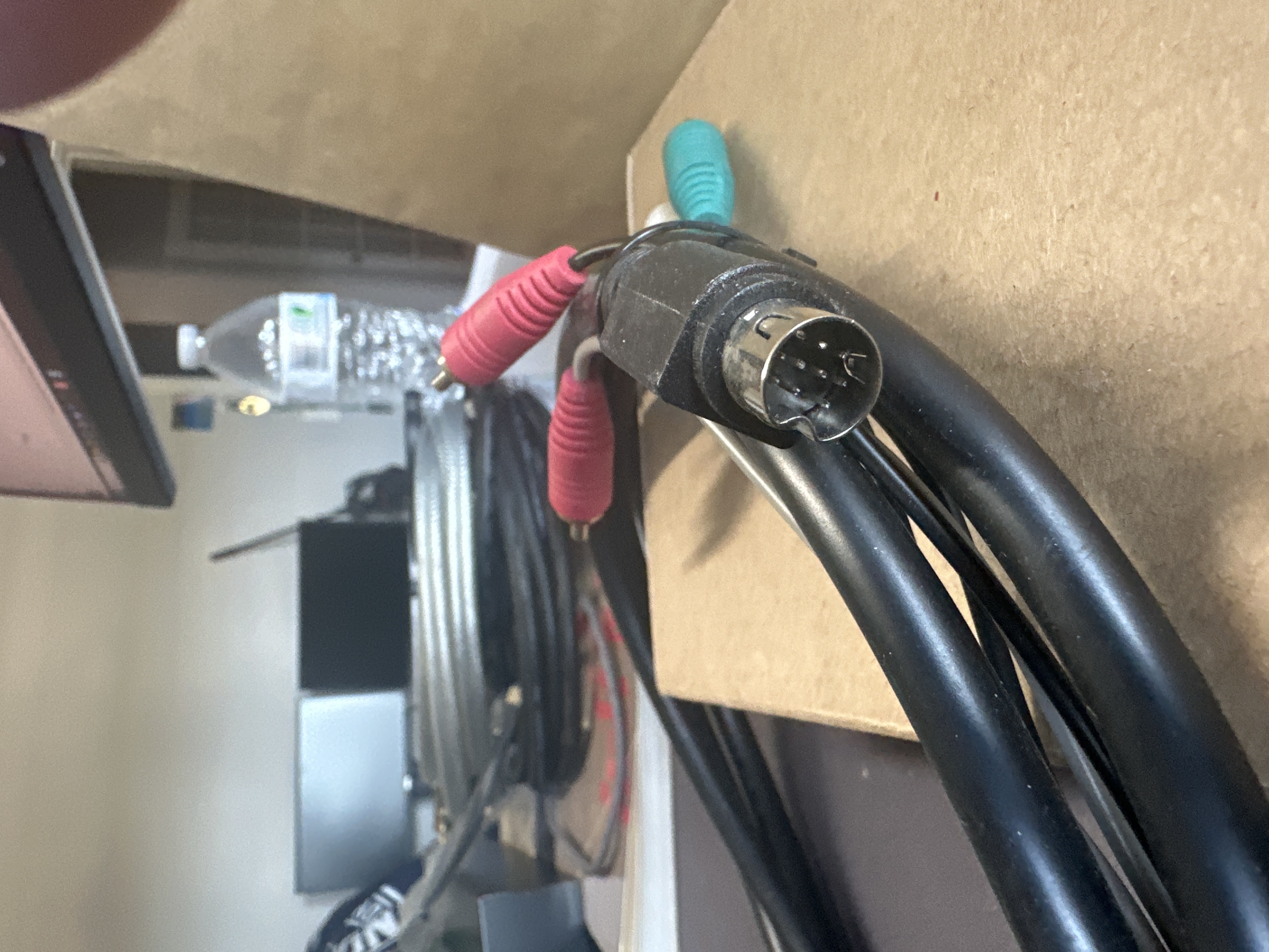 10 Pin to 5 Component Cable - 6 Feet (Often Called RGB, YPbPr, or AV Cable) — photo 1