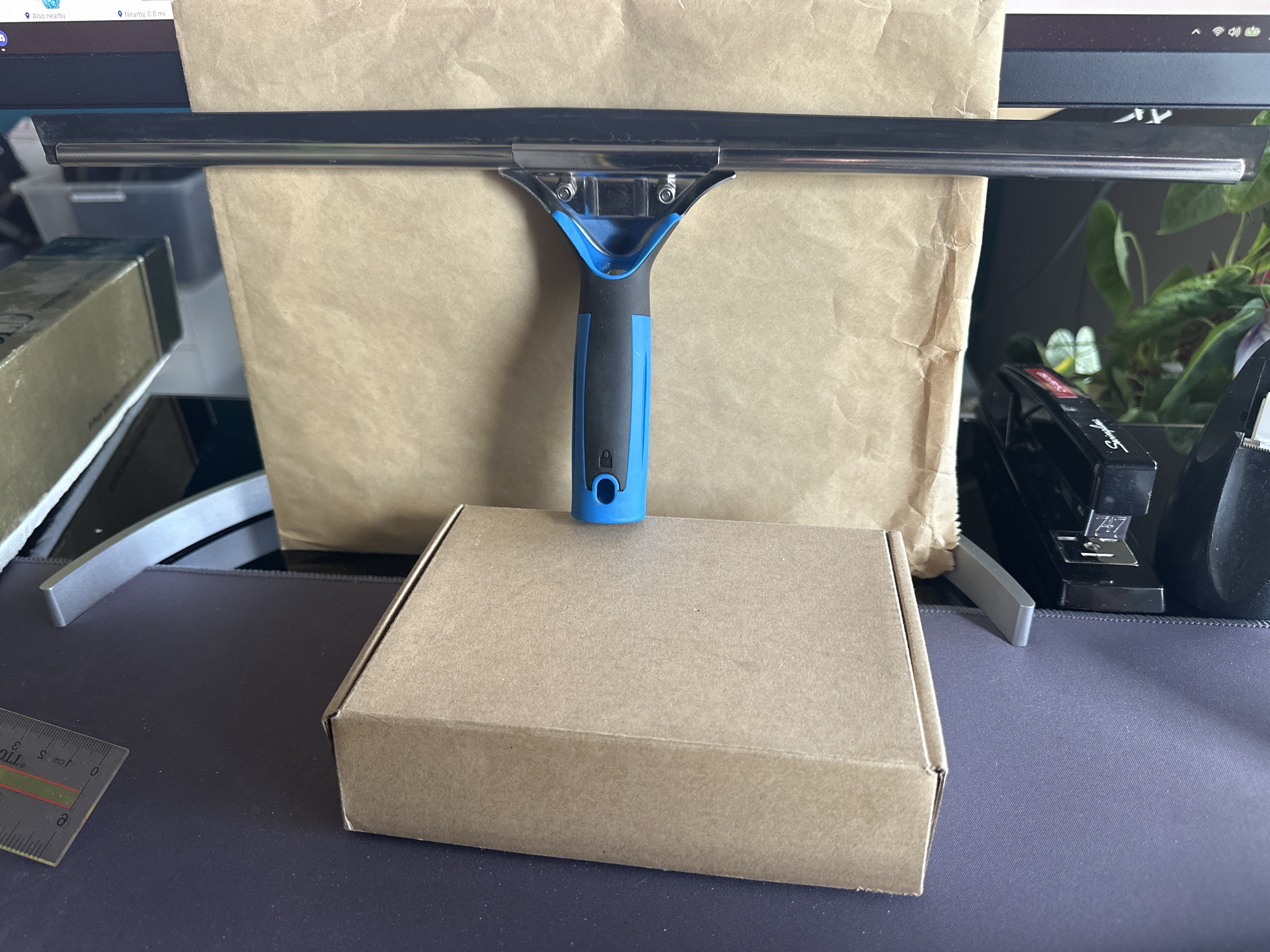 Unger Professional Window Squeegee with Ergonomic Handle (NEW) — photo 2