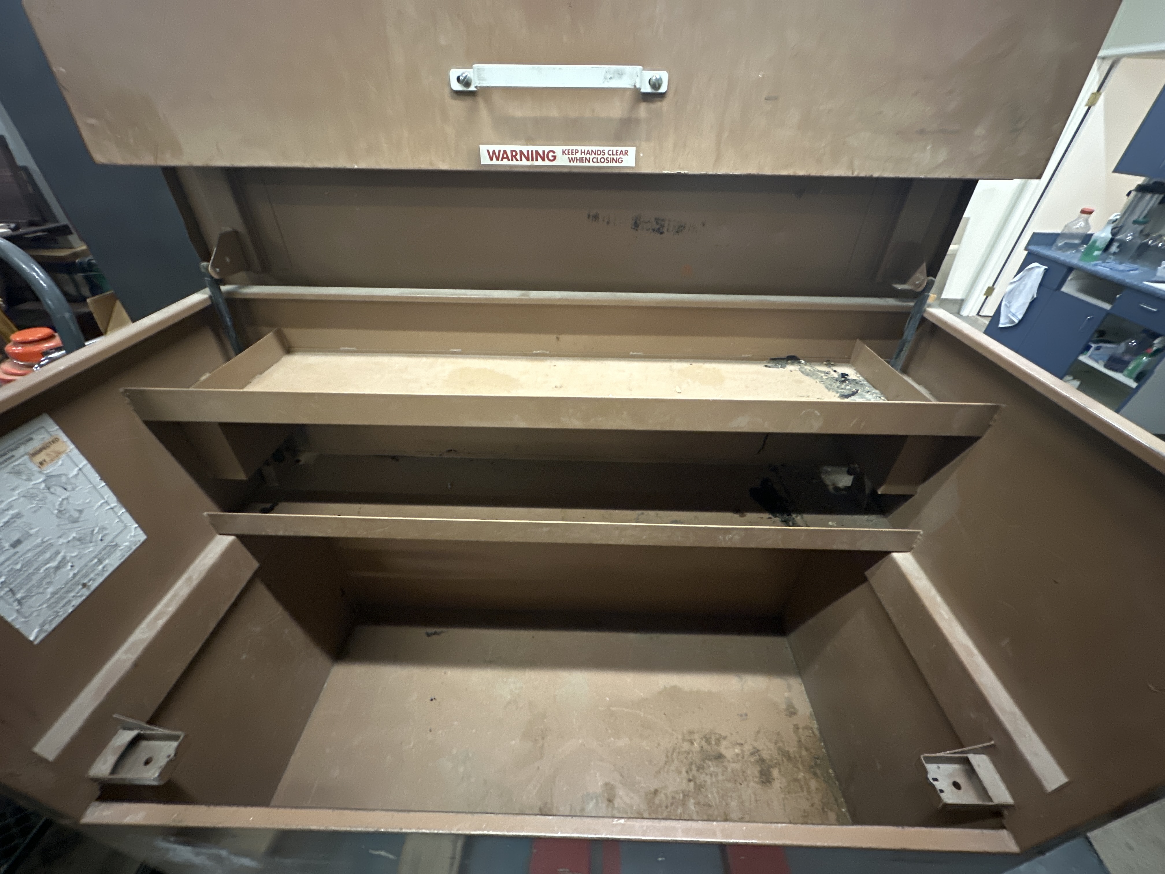 Knaack Model 89 Storagemaster Piano Box w/Casters  60" W x 30" D x 54" H — photo 1