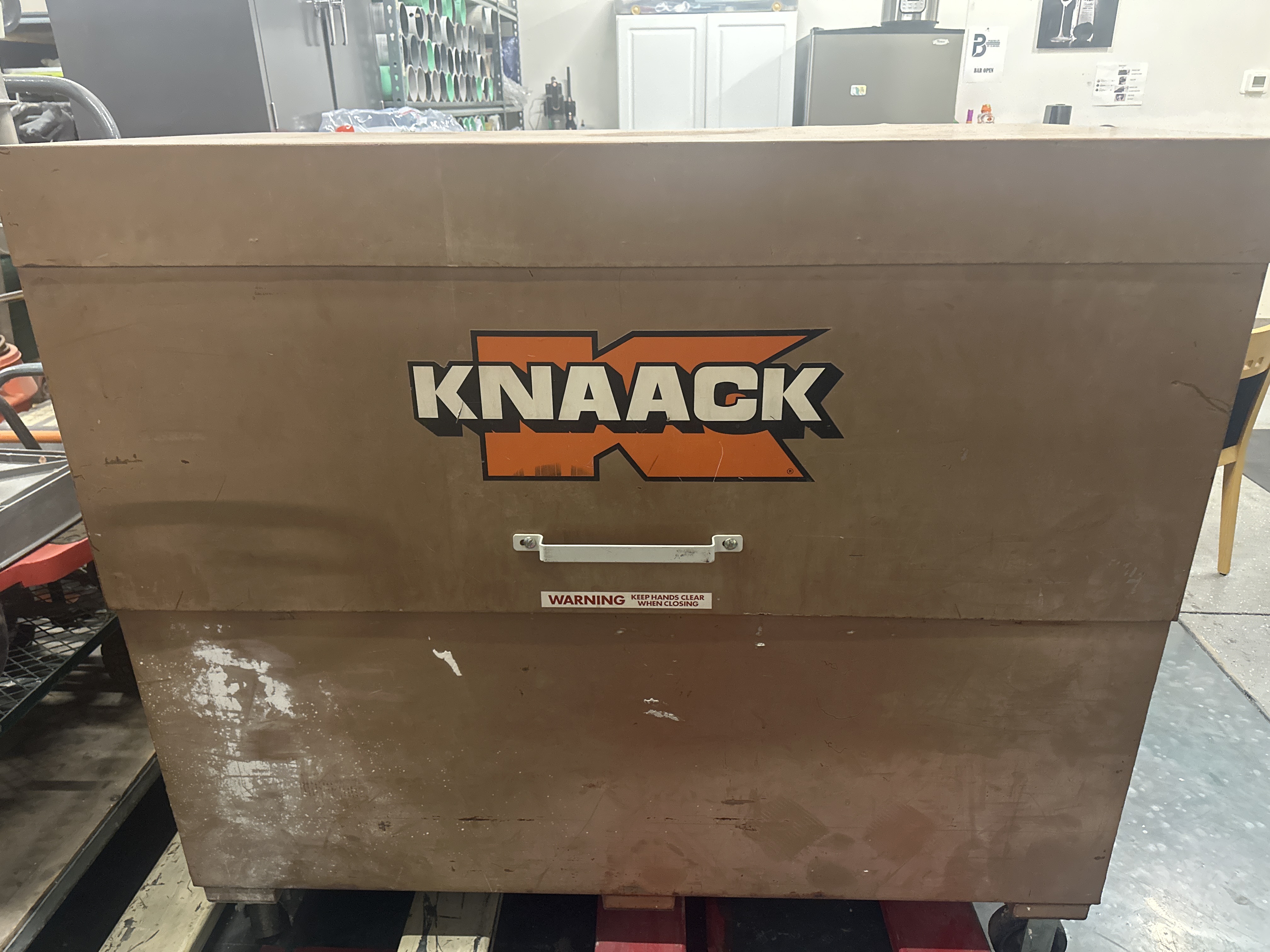 Knaack Model 89 Storagemaster Piano Box w/Casters  60" W x 30" D x 54" H — photo 2