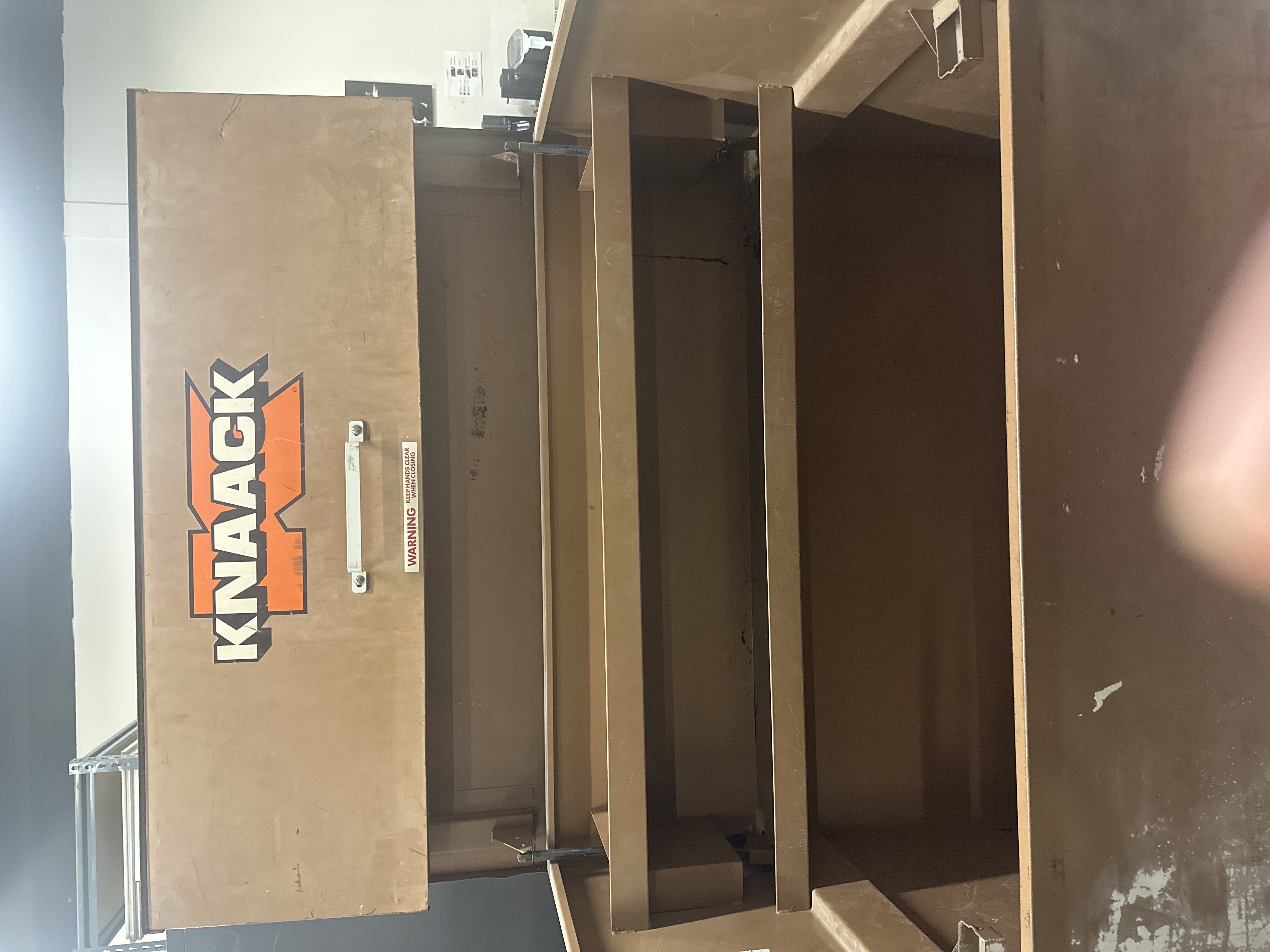 Knaack Model 89 Storagemaster Piano Box w/Casters  60" W x 30" D x 54" H — photo 3