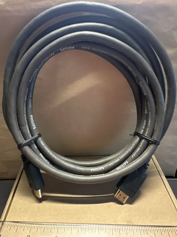 15 ft Philips PXT1000 02302 HDMI Cable