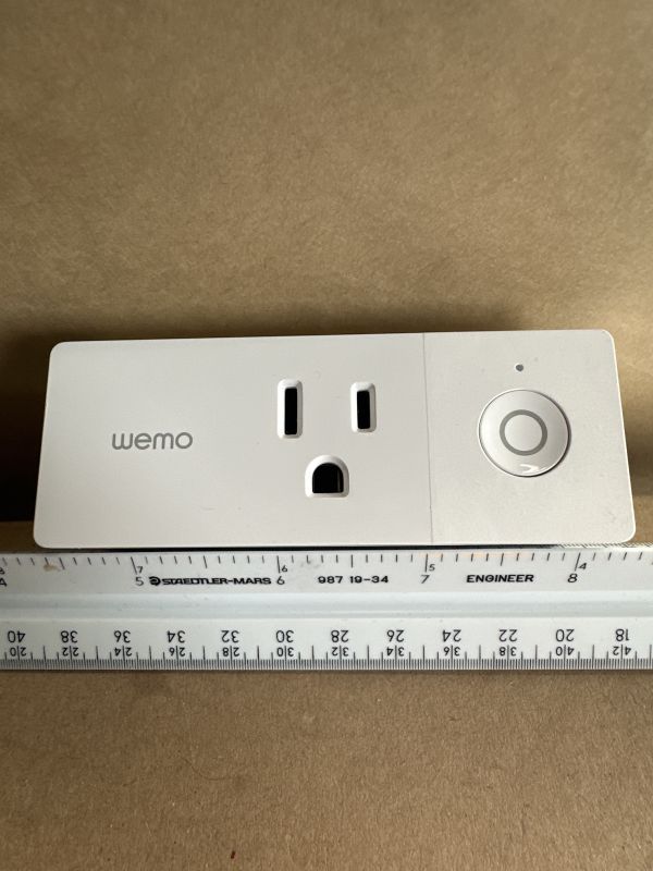 Belkin Wemo Mini Smart Plug F7C063FC - Compact Wi-Fi Enabled New - No Box