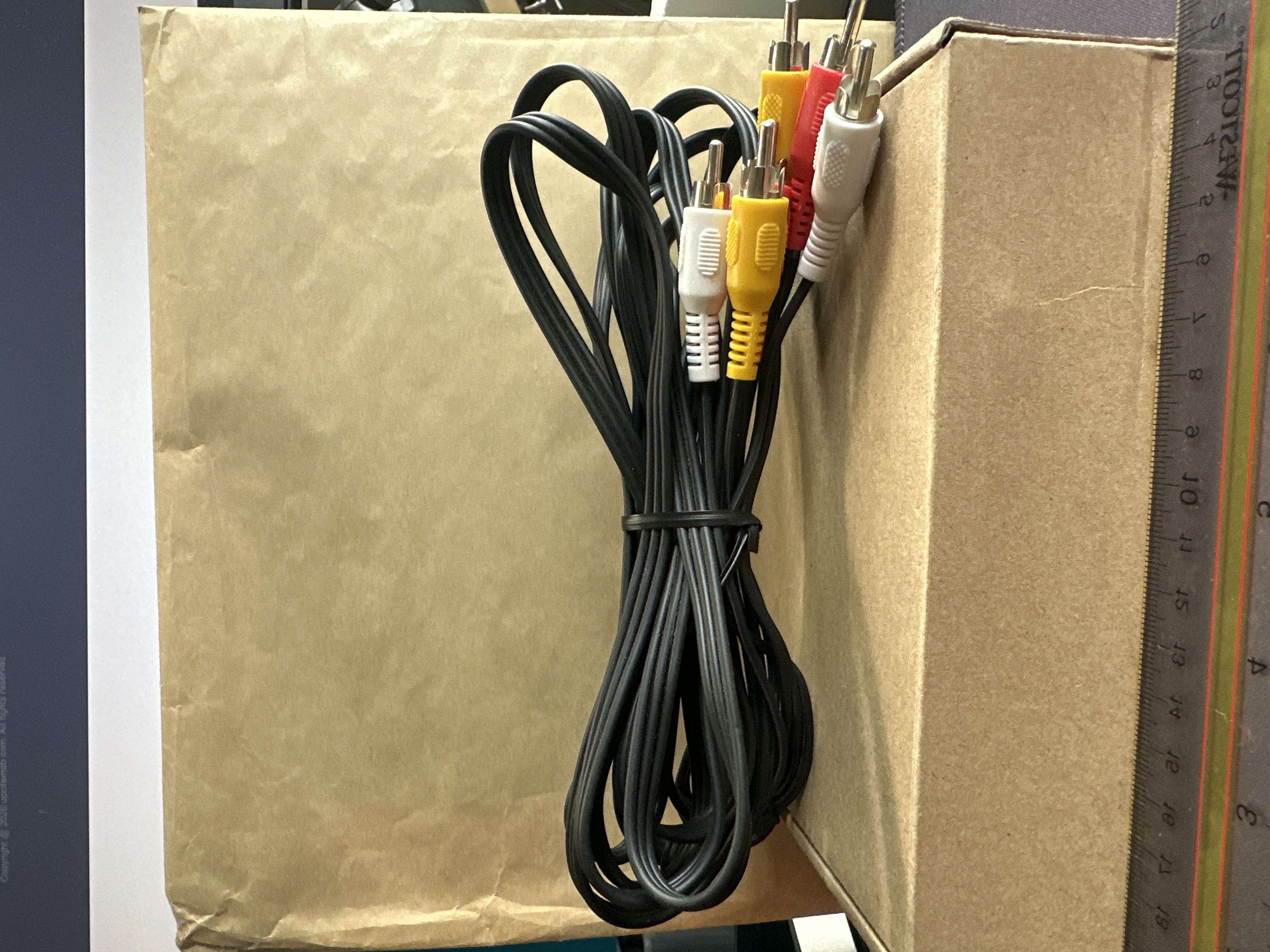 3 RCA Male to Male Composite Cable  - 10 FT — photo 3