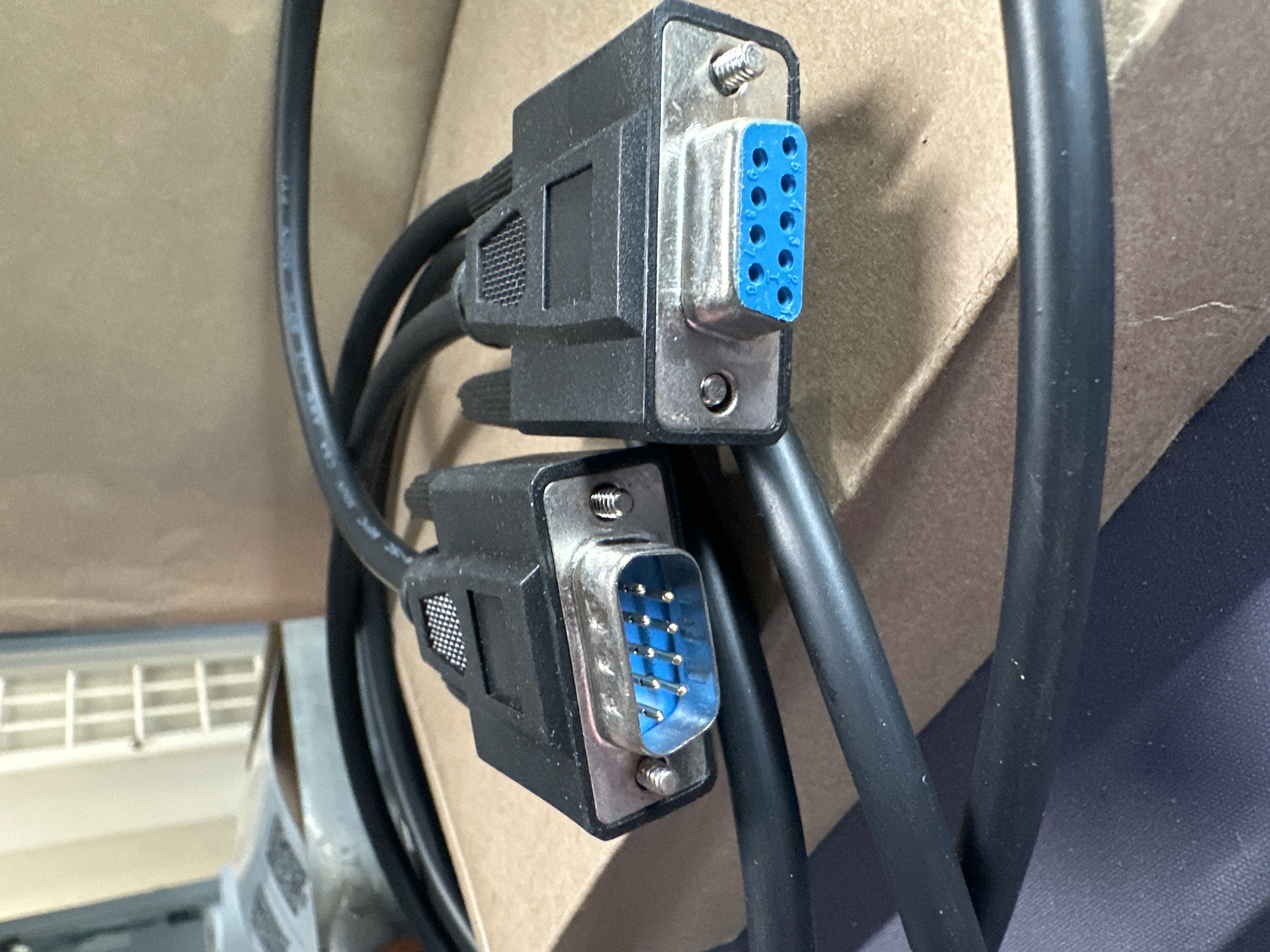 DB9 Serial Cable Male to Male 6 Feet — photo 2